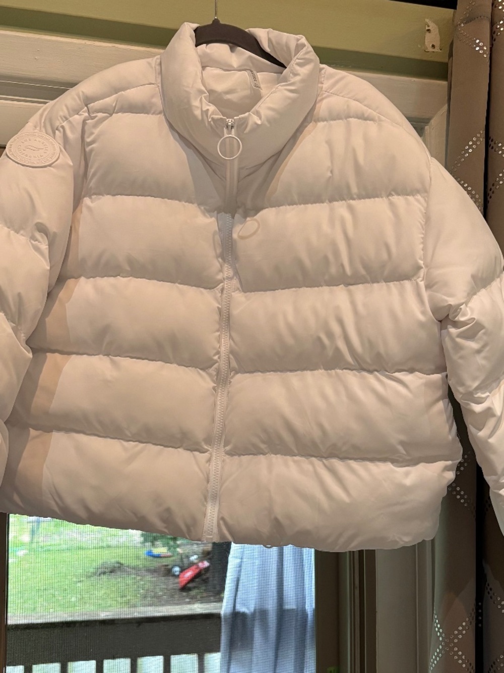 White Puffer Jacket